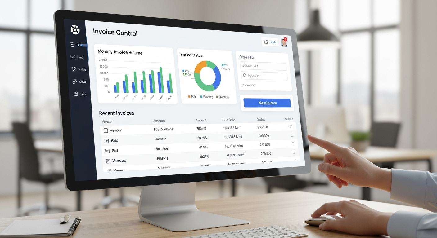 Invoice control software