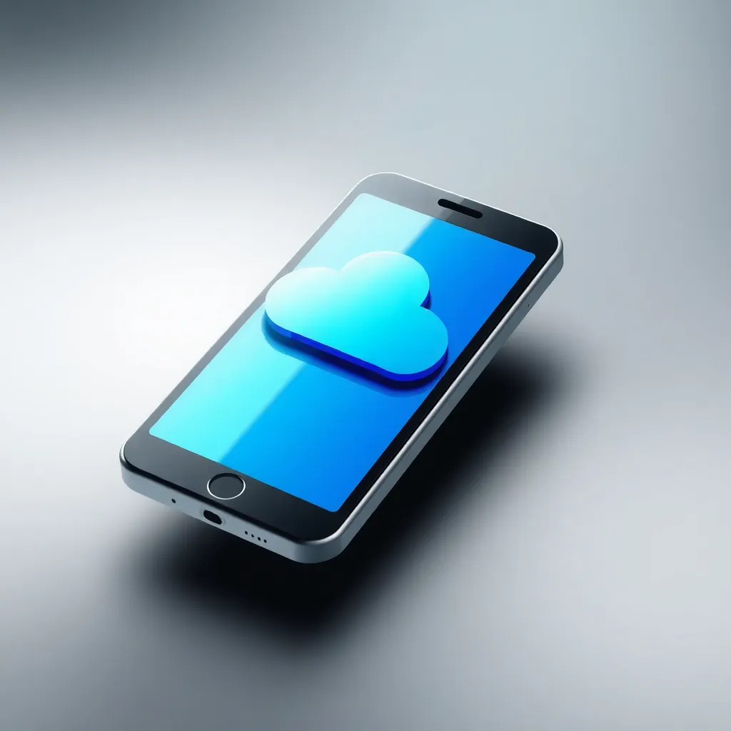 Mobile and Cloud Icon