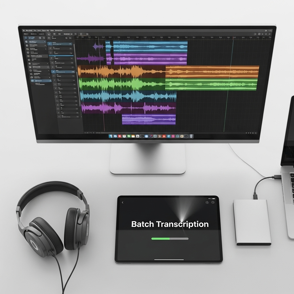 Batch Transcription Icon