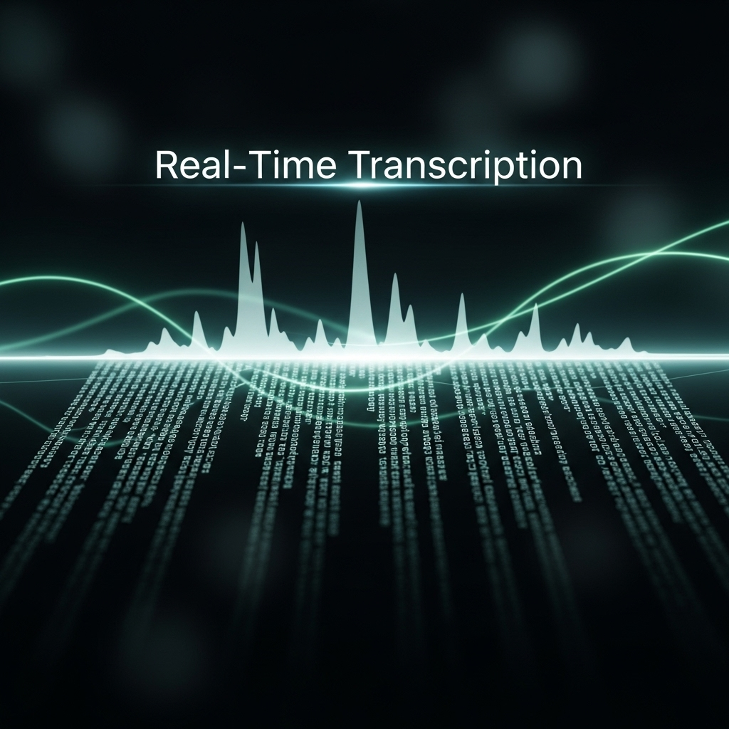 Real-Time Transcription Icon